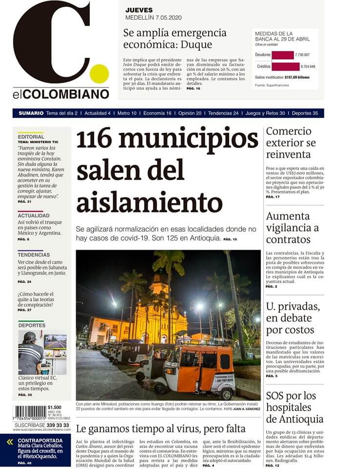 periodicos de colombia 03 el colombiano