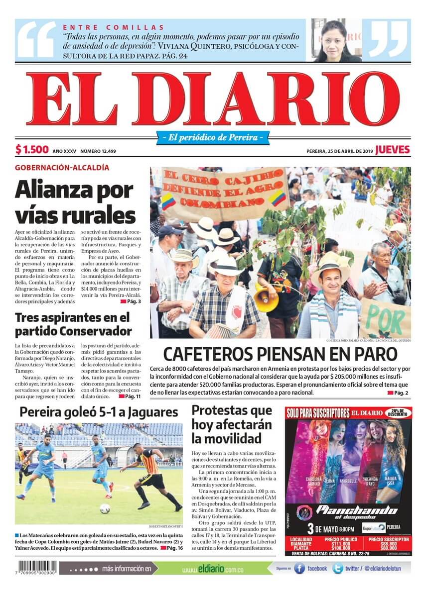 periodicos de colombia 18 el diario.