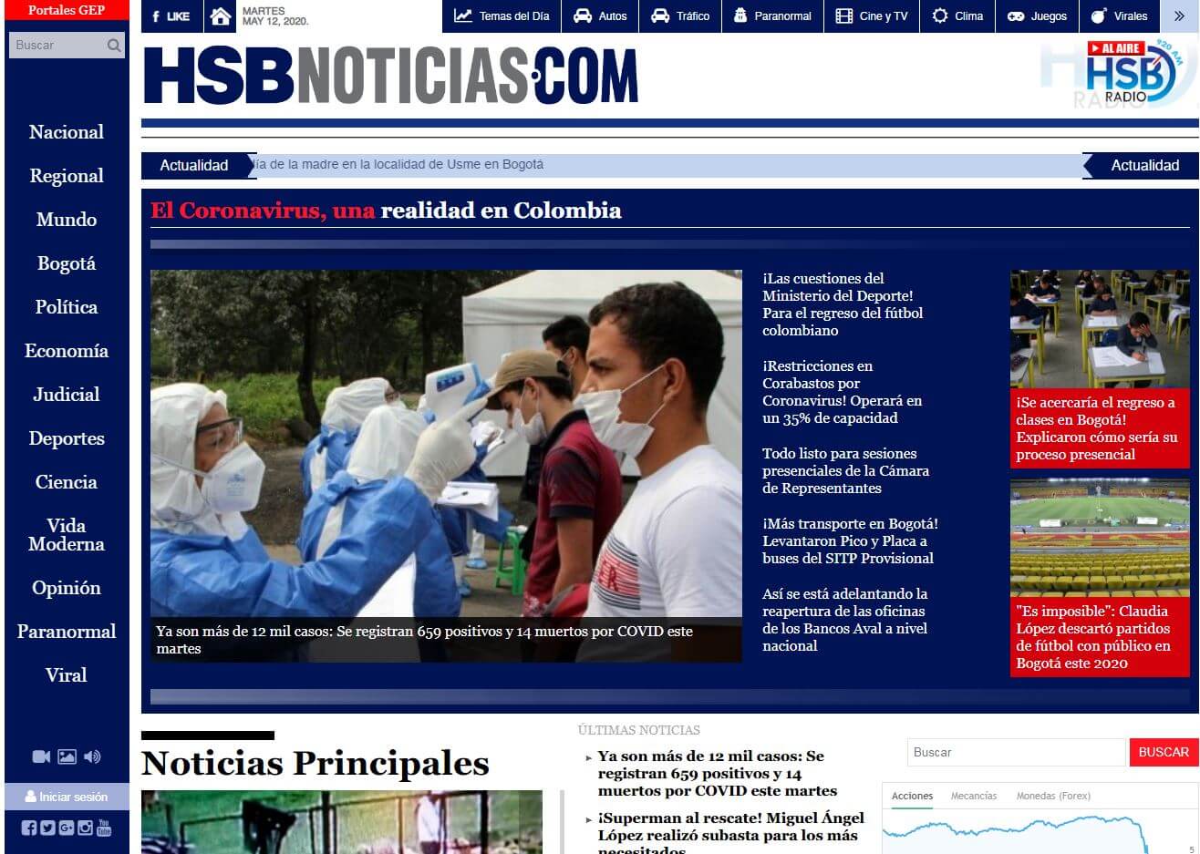 periodicos de colombia 31 hsb noticias website