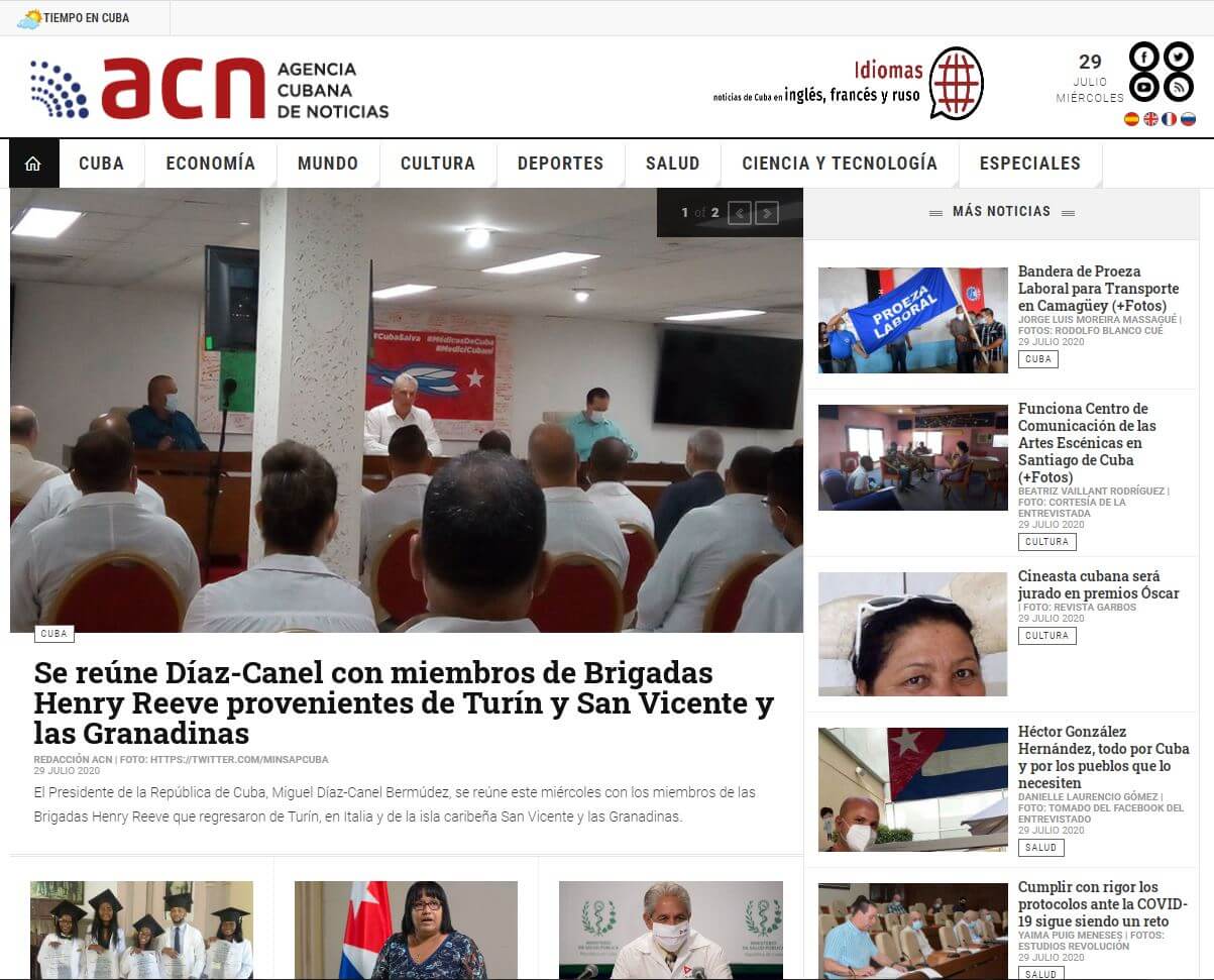 periodicos de cuba 32 agencia cubana de noticias website