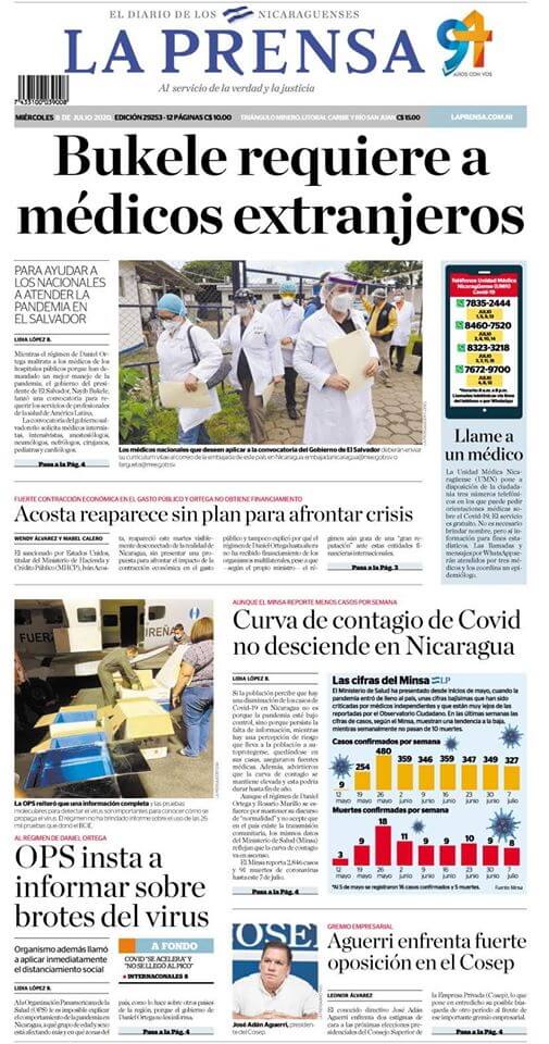 periodicos de nicaragua 01 la prensa