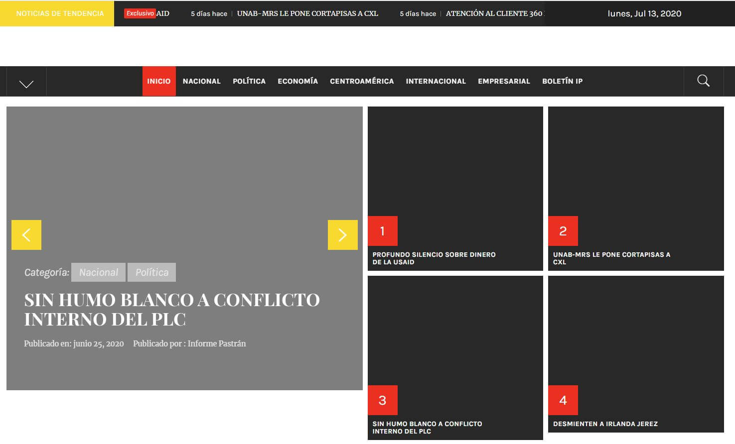 periodicos de nicaragua 09 informe pastran website