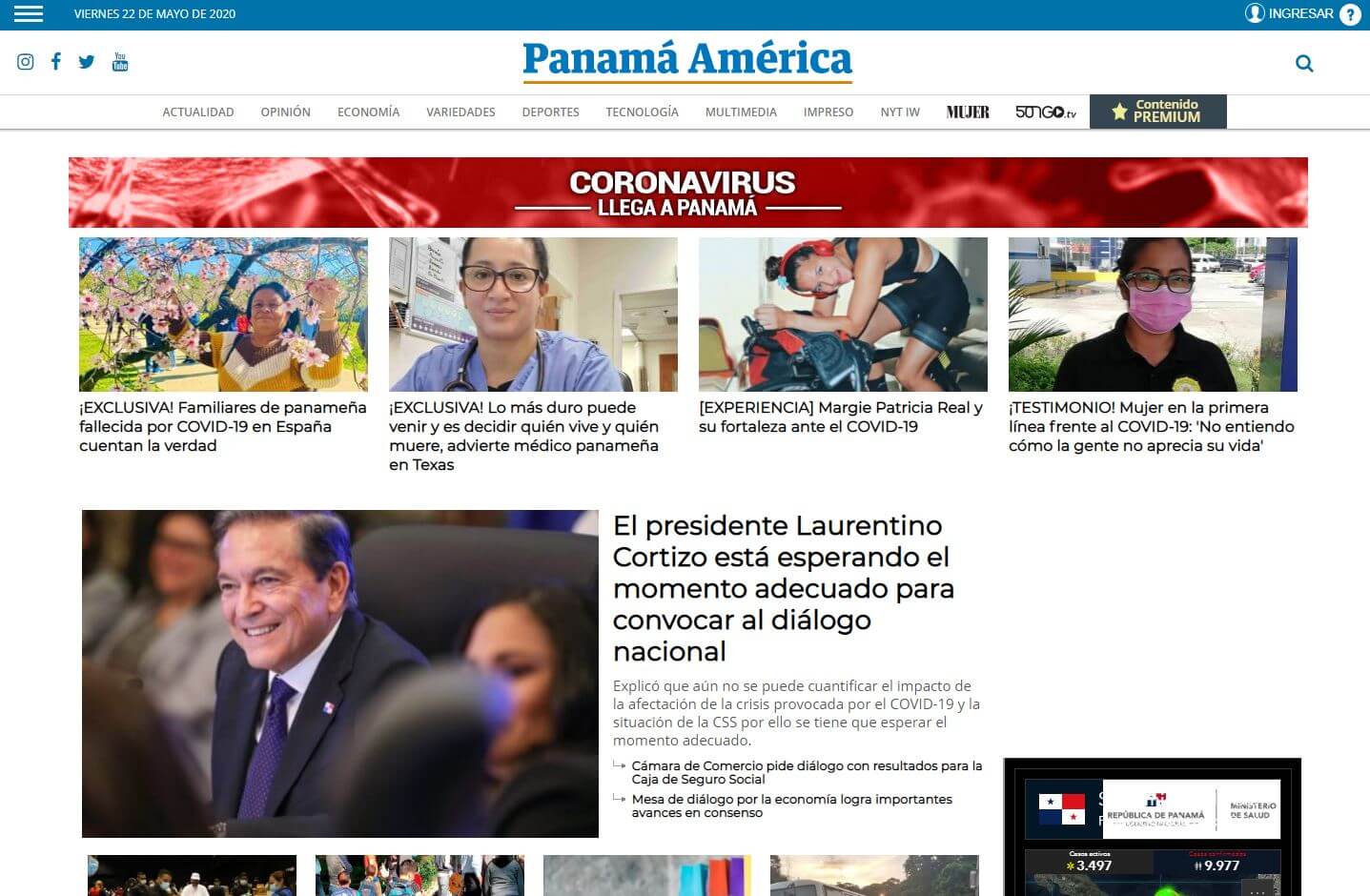periodicos de panama 05 panama america website