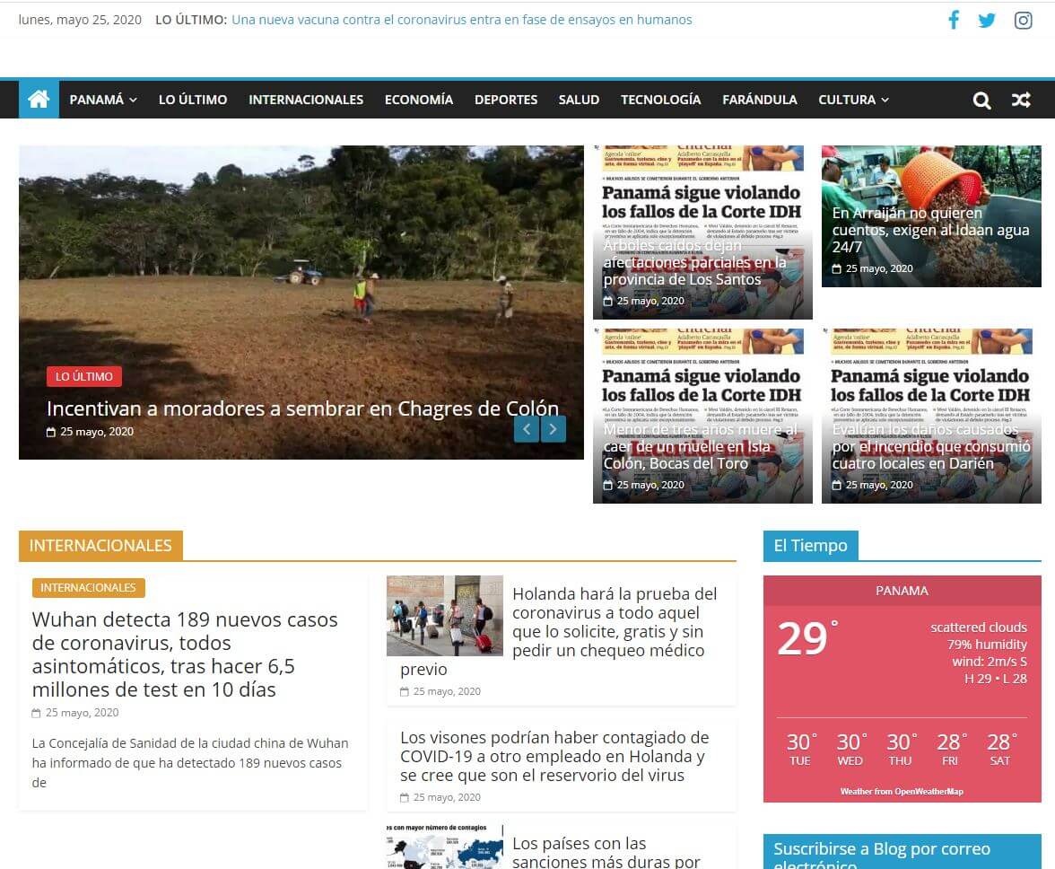 periodicos de panama 12 noticias24pty website