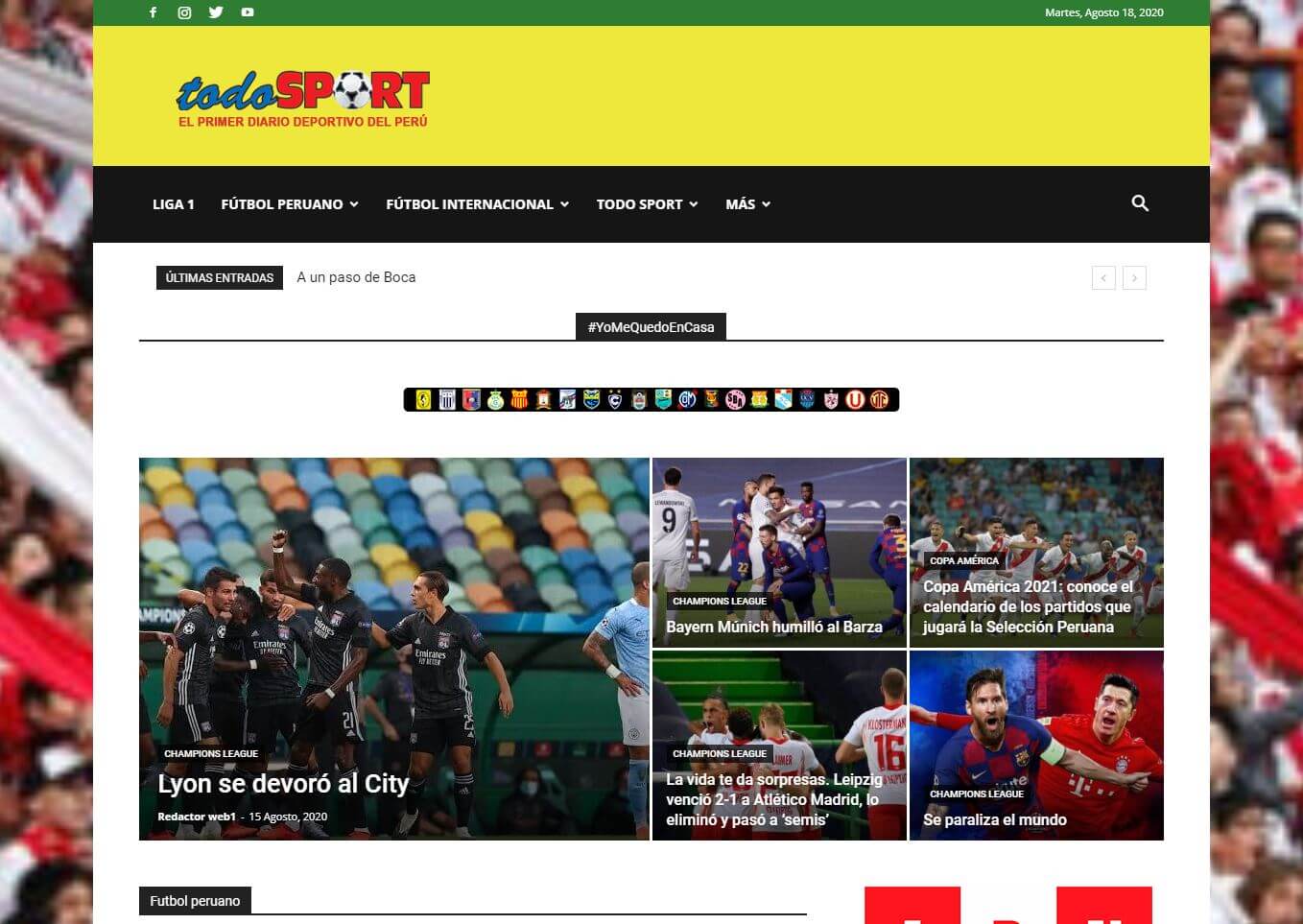 periodicos de peru 04 todo sport website