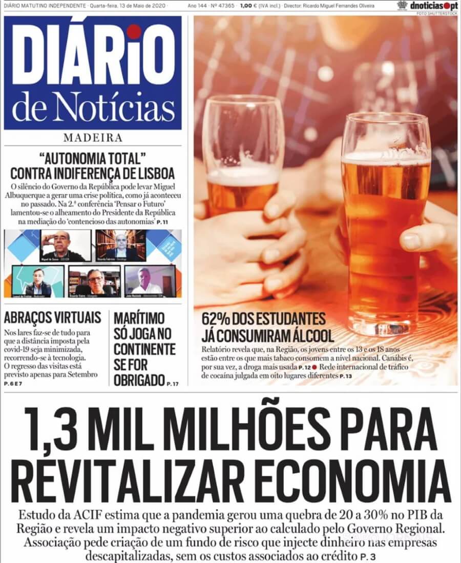 periodicos de portugal 08 diario de noticias madeira