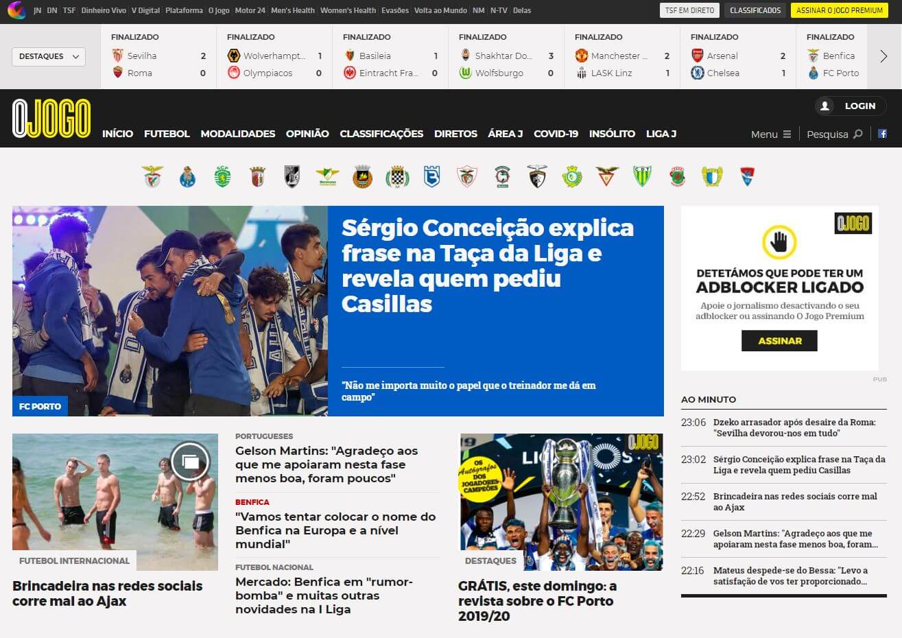 periodicos de portugal 27 o jogo website
