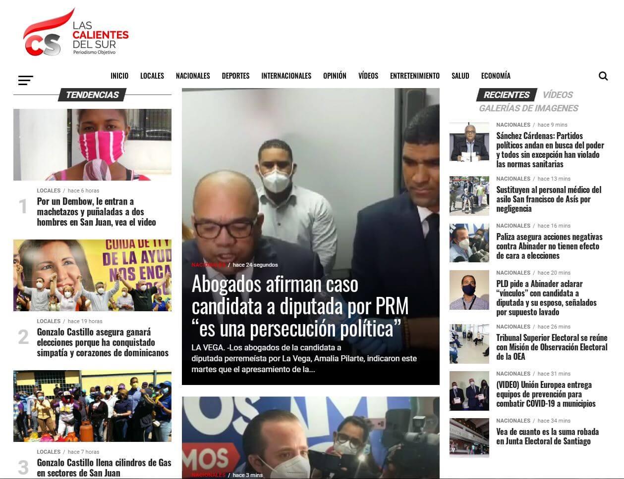 periodicos de republica dominicana 22 las calientes del sur website