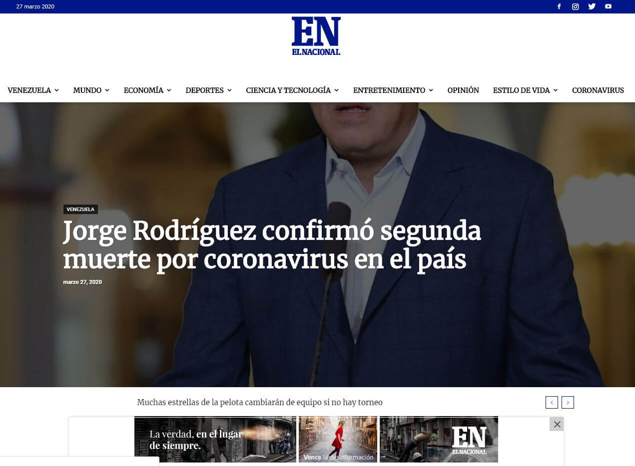 periodicos de venezuela 02 el nacional website