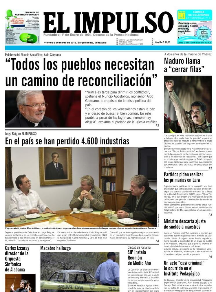 periodicos de venezuela 11 el impulso