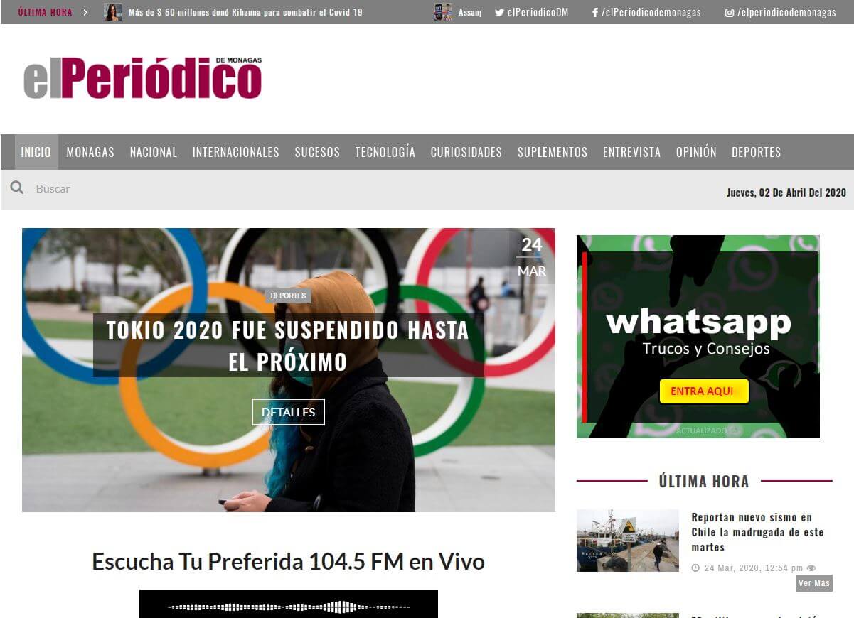 periodicos de venezuela 18 el periodico de monagas website