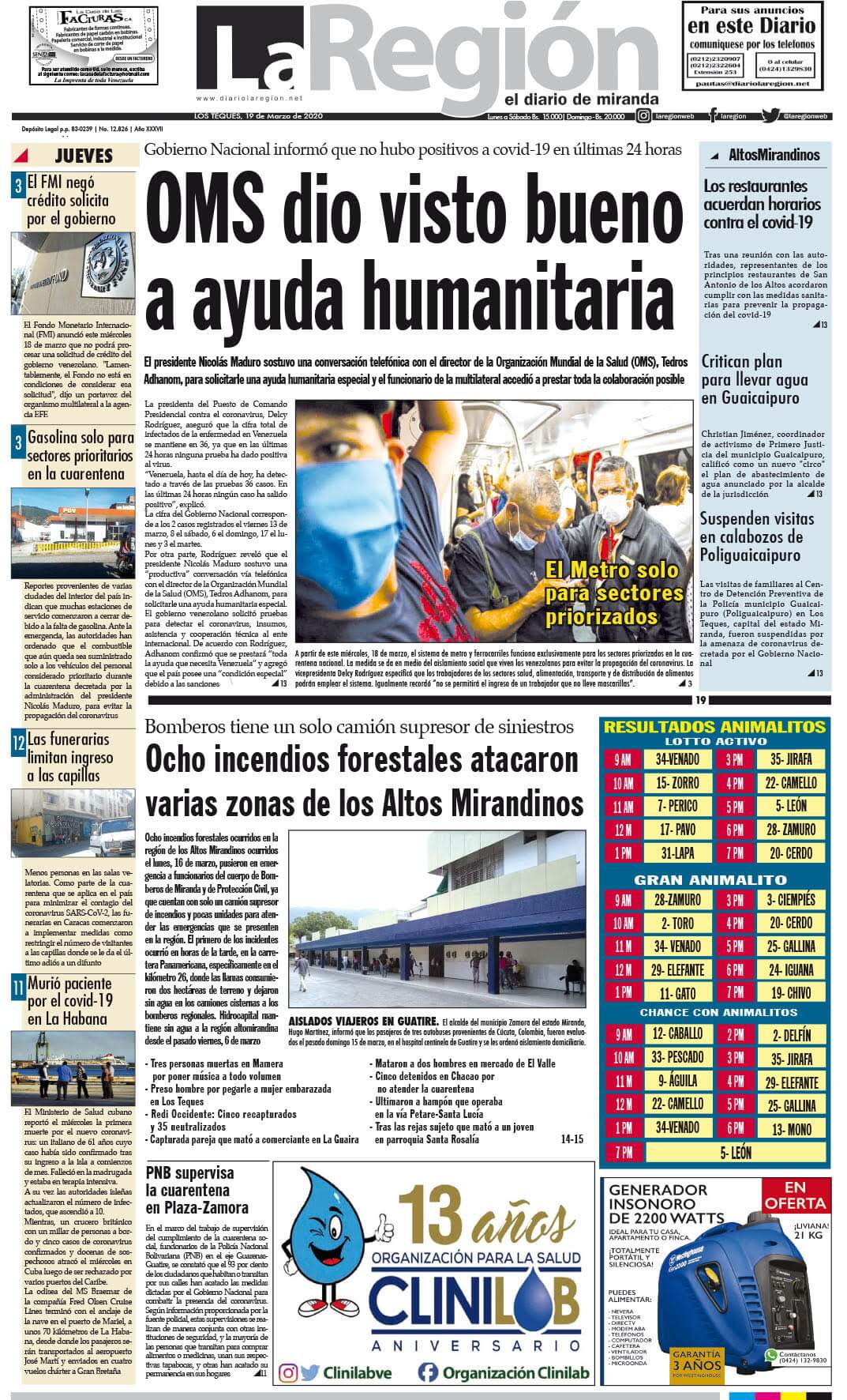 periodicos de venezuela 25 la region