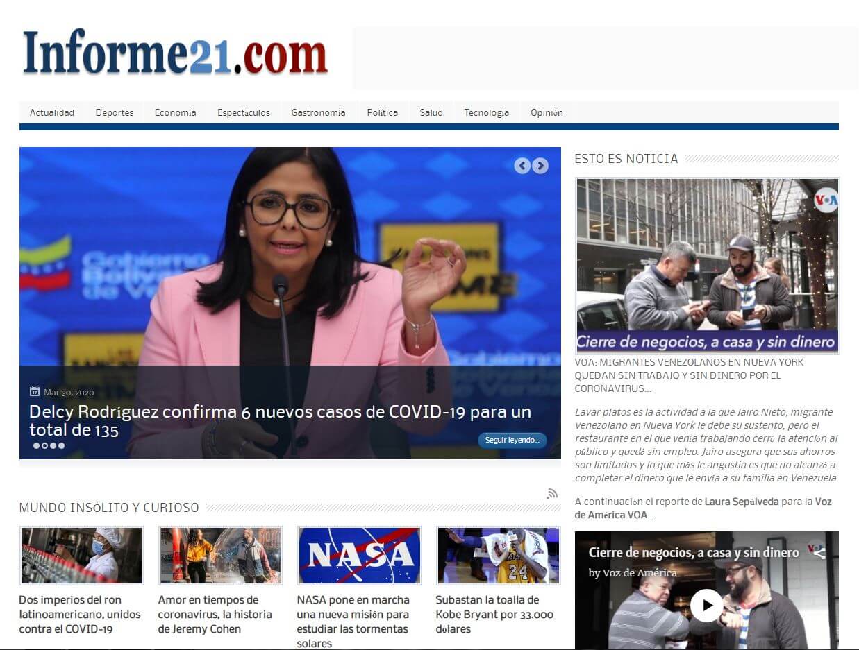 periodicos de venezuela 30 informe21 website