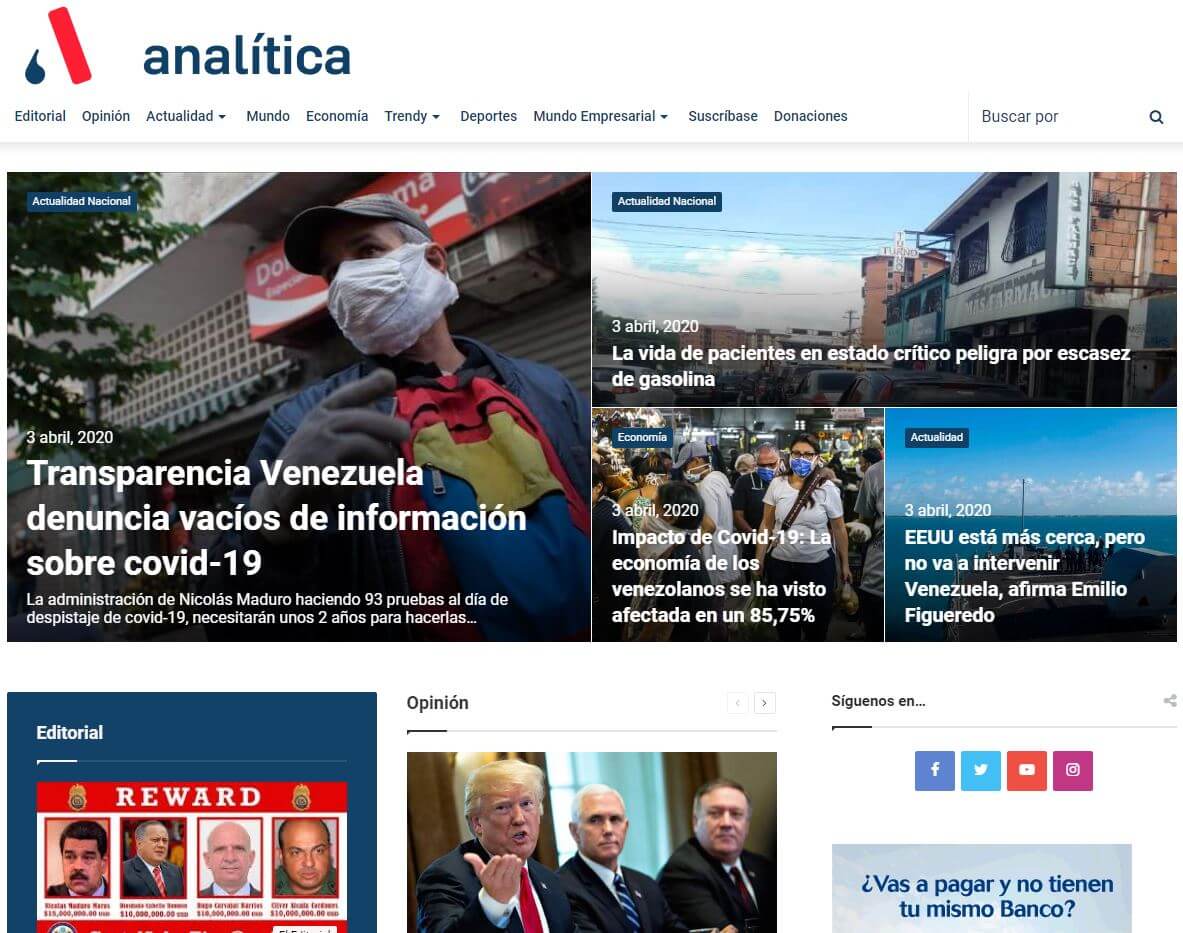 periodicos de venezuela 40 analitica website