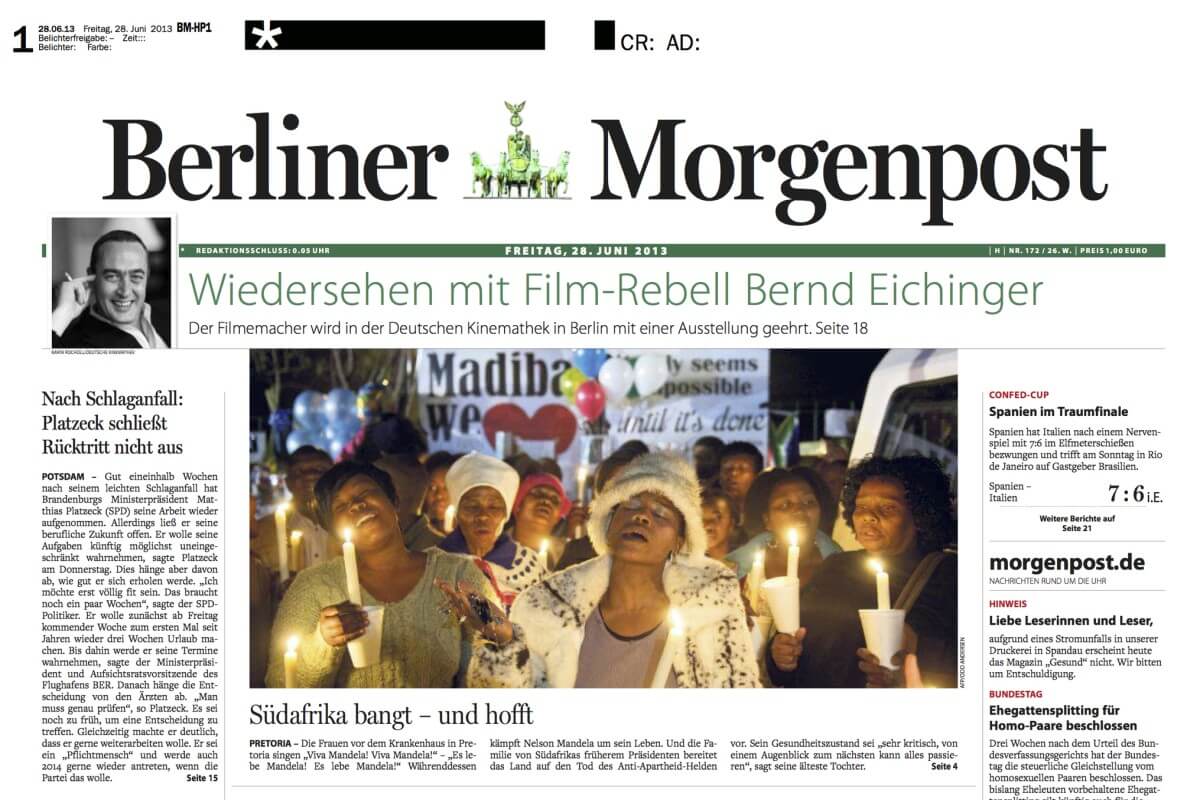 German 15 Berliner Morgenpost