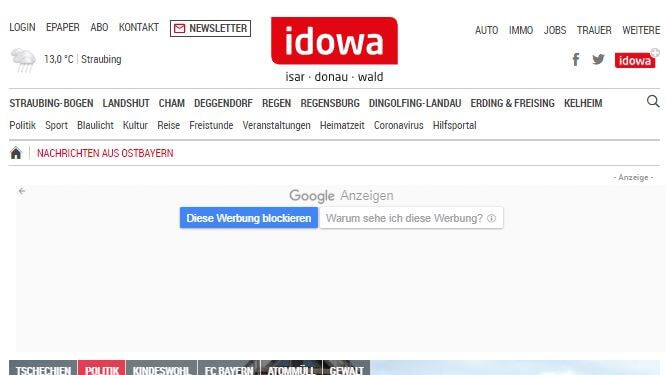 German 18 idowa website