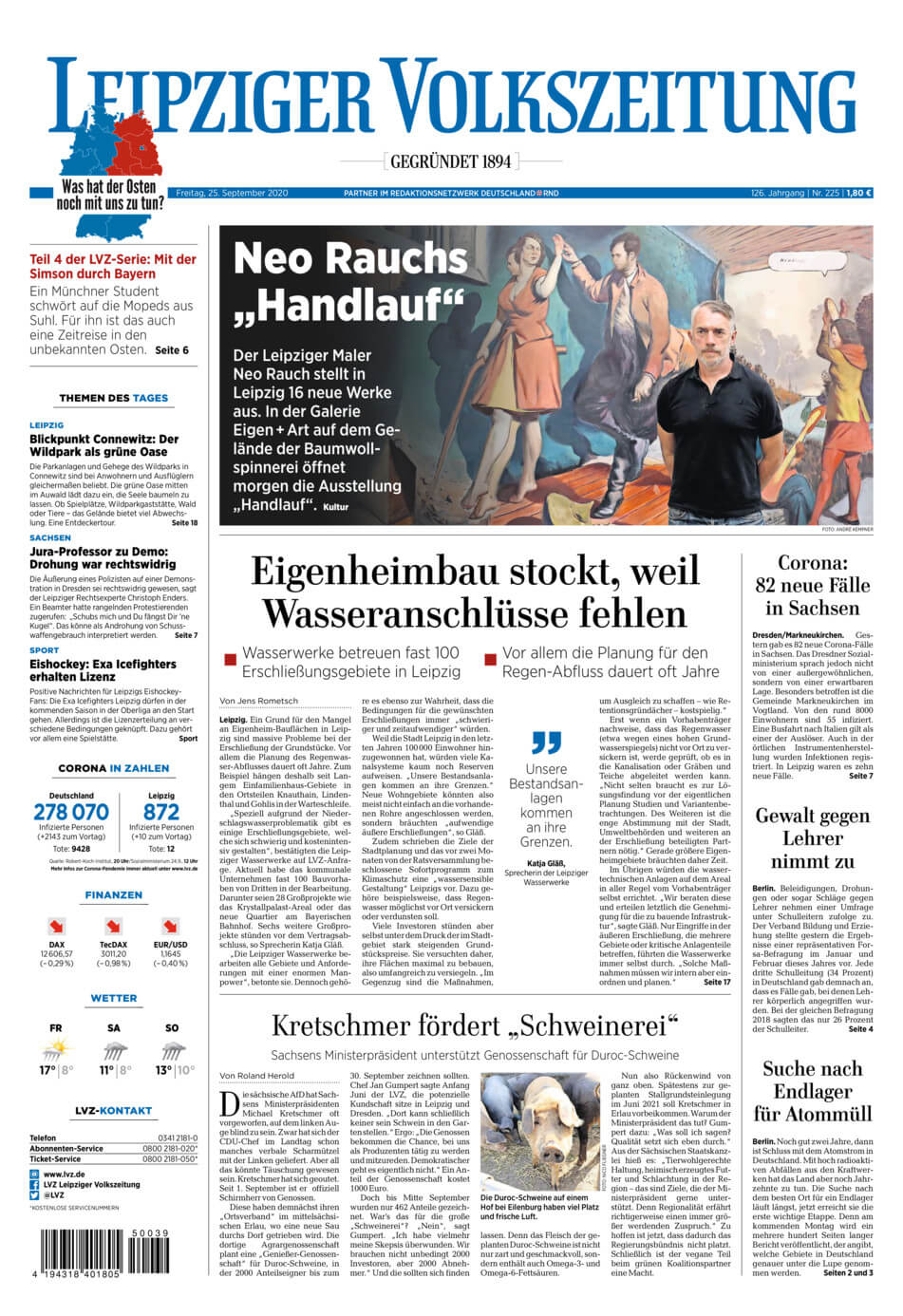 German 35 Leipziger Volkszeitung