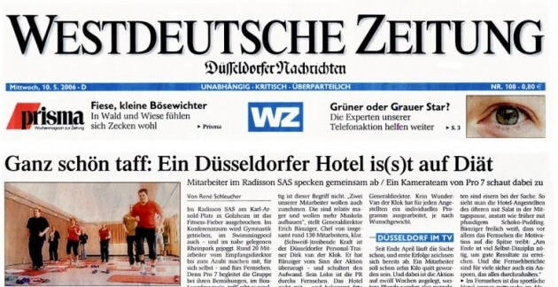 German 43 Westdeutsche Zeitung