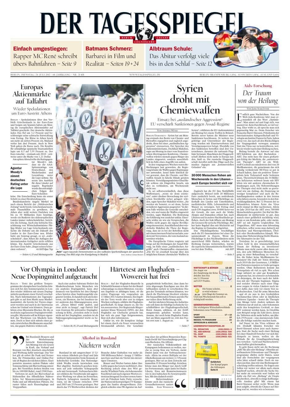German 9 Der Tagesspiegel