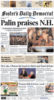 New Hampshire Newspaeprs 09 Fosters Daily Democrat