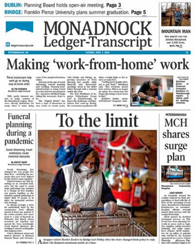 New Hampshire Newspaeprs 16 Monadnock Ledger Transcript