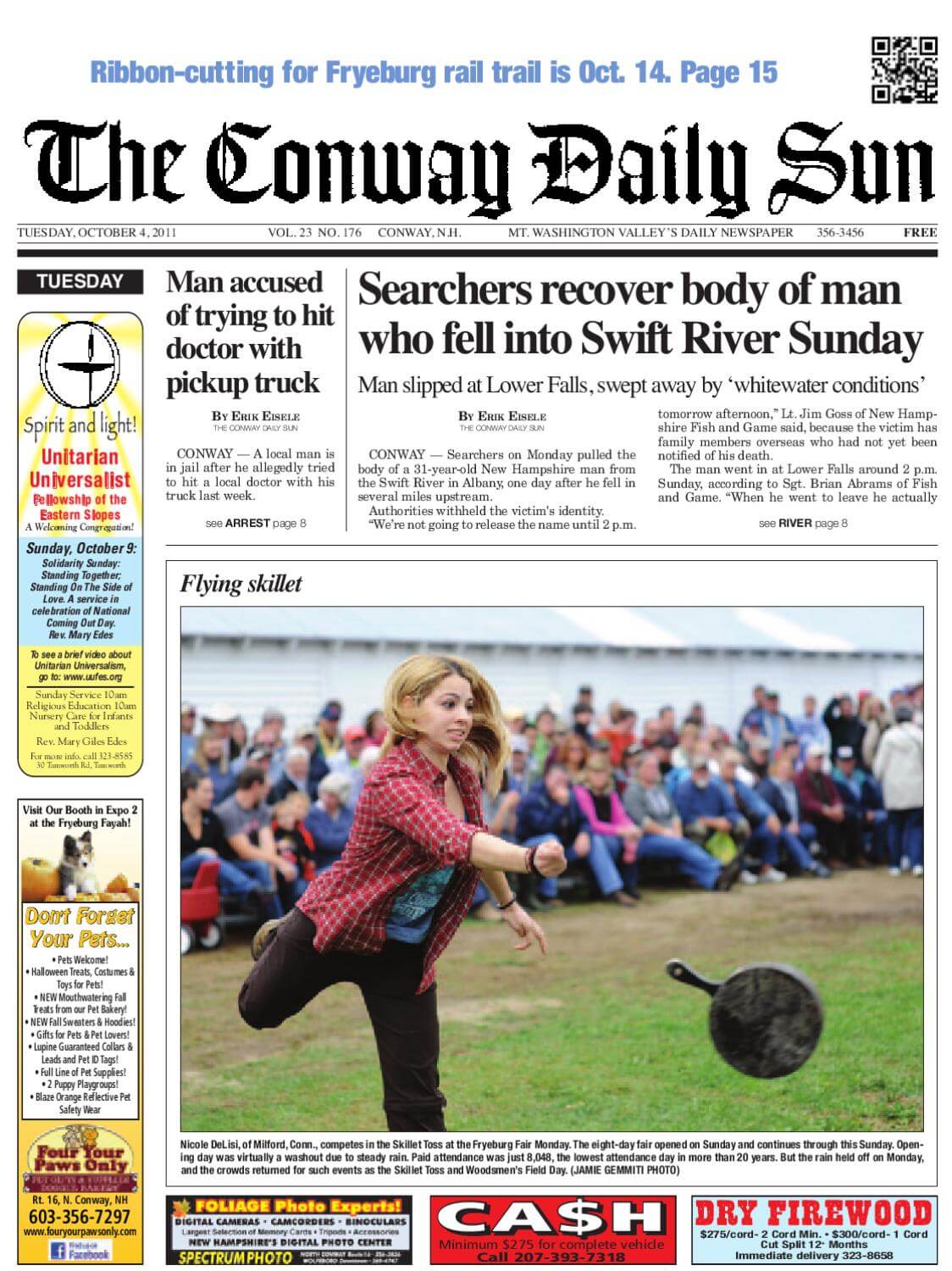 New Hampshire Newspaeprs 20 The Conway Daily Sun