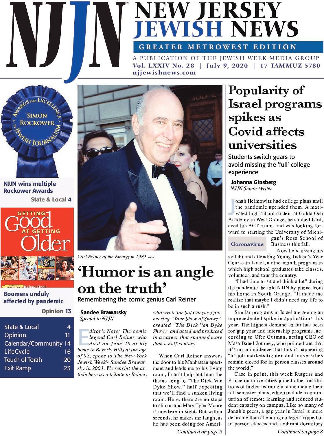 New Jersey newspapers 29 New Jersey Jewish News
