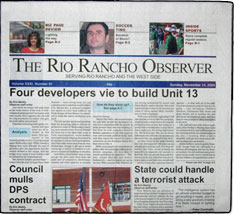 New Mexico Newspapers 02 Rio Rancho Observer