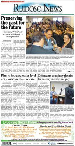 New Mexico Newspapers 12 Ruidoso News