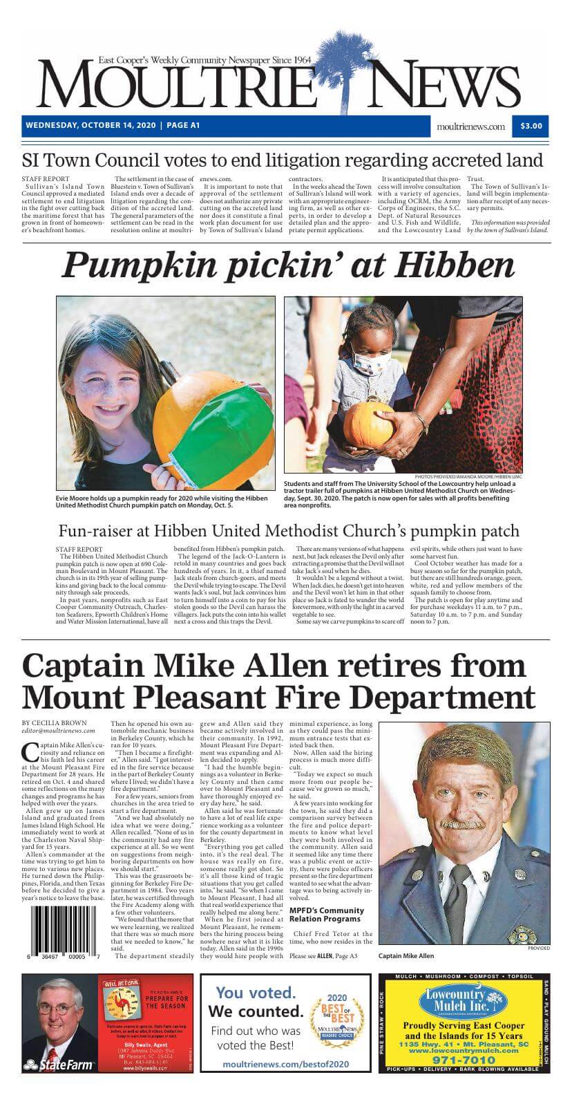 South Carolina Newspapers 06 Moultrie News