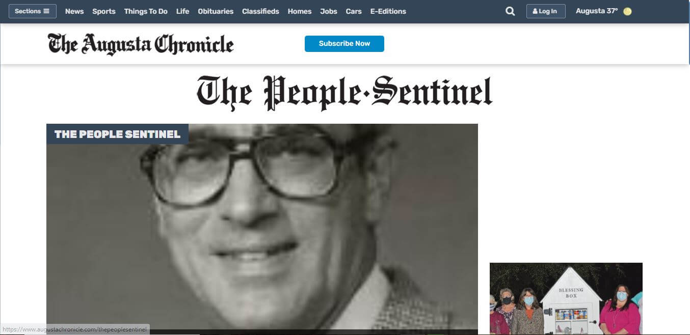 South Carolina Newspapers 25 Barnwell People Sentinel Website