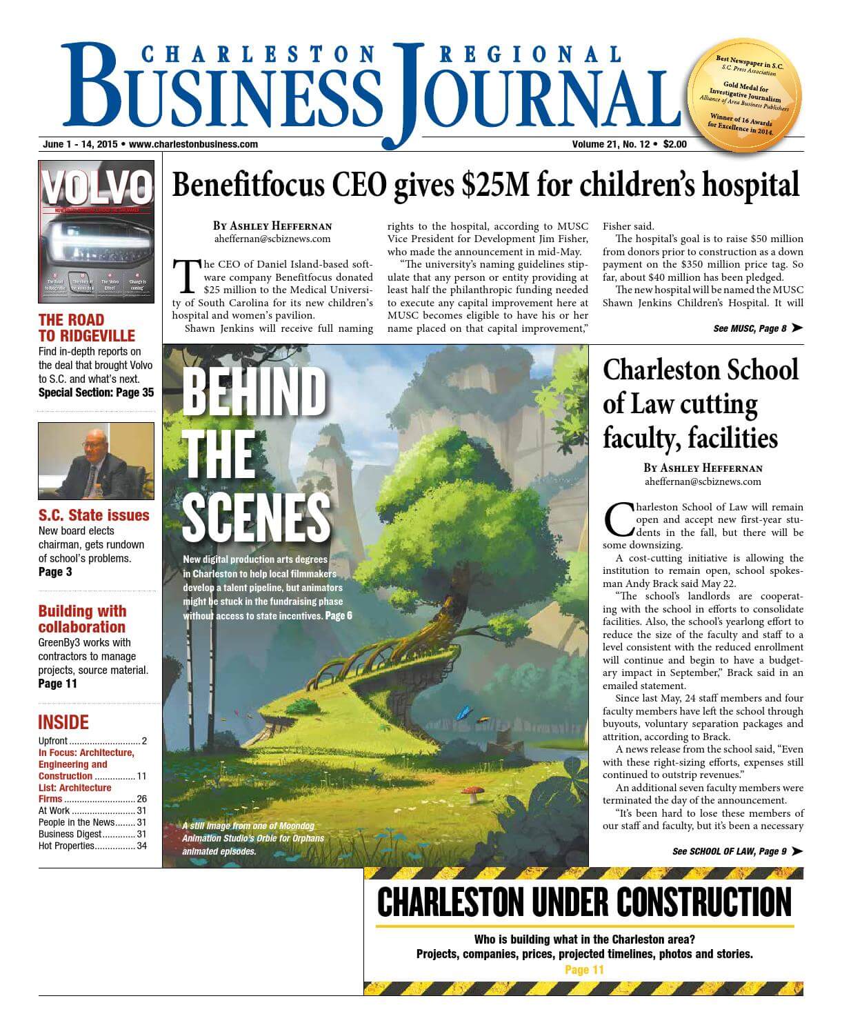 South Carolina Newspapers 35 Charleston Business Journal