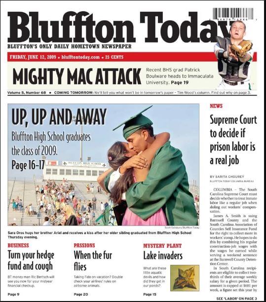 South Carolina Newspapers 37 Bluffton Today