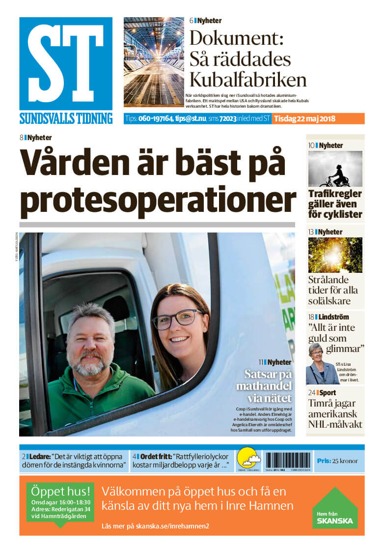 Sweden 24 Sundsvalls Tidning