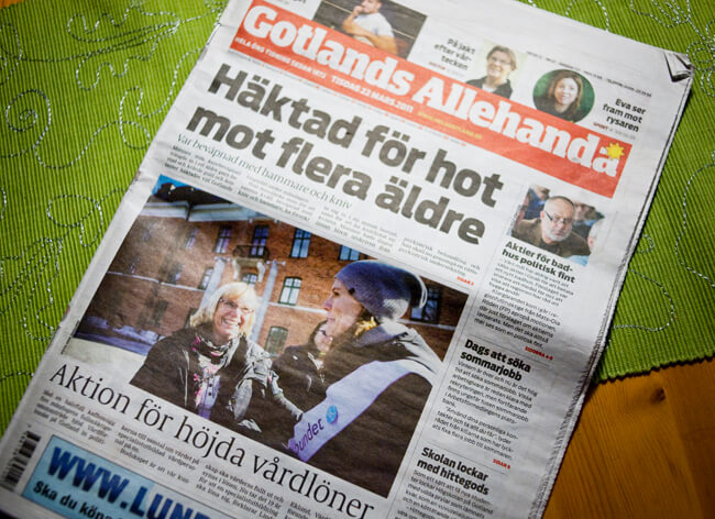 Sweden 30 Gotlands Allehanda