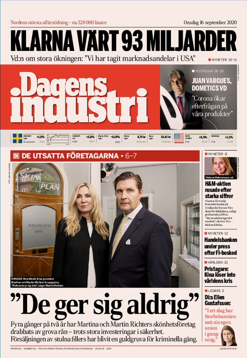 Sweden 6 Dagens Industri
