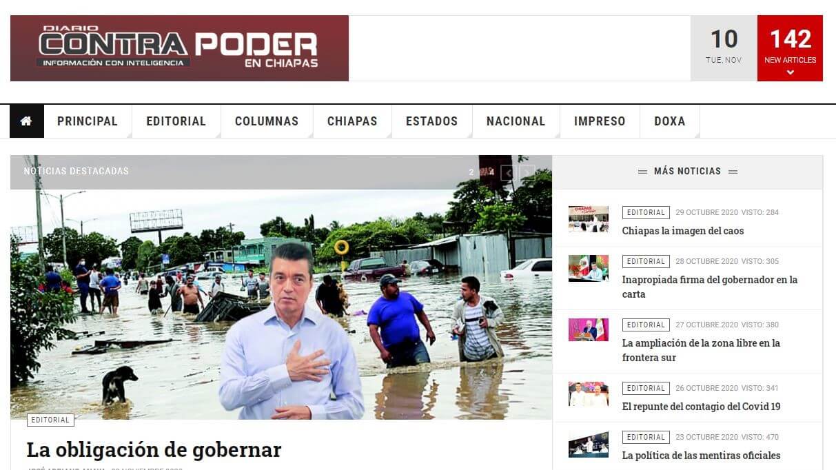 periodicos de chiapas 13 diario contra poder en chiapas website