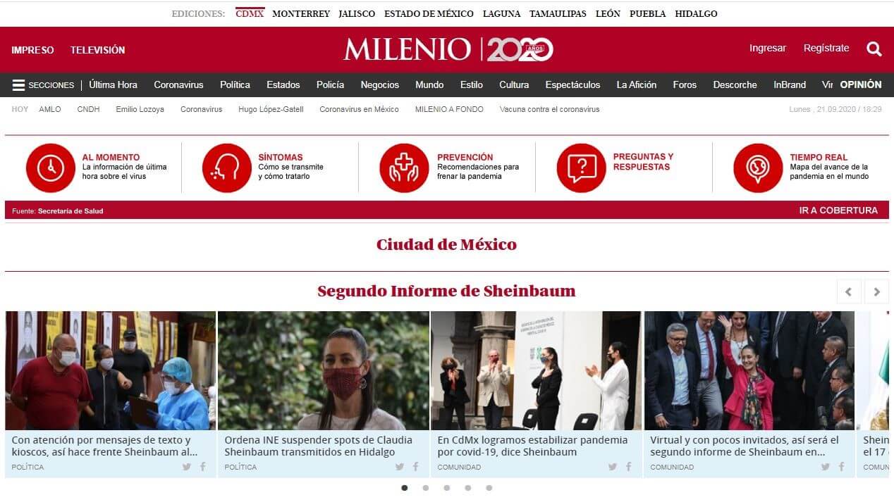 periodicos de ciudad de mexico 04 milenio nacional website