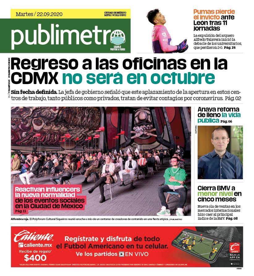periodicos de ciudad de mexico 12 publimetro