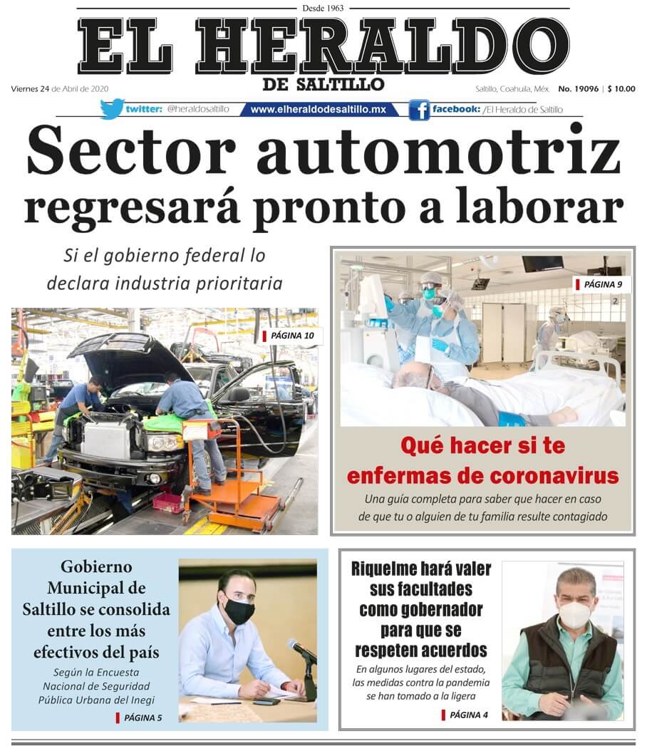 periodicos de coahuila 10 el heraldo de saltillo