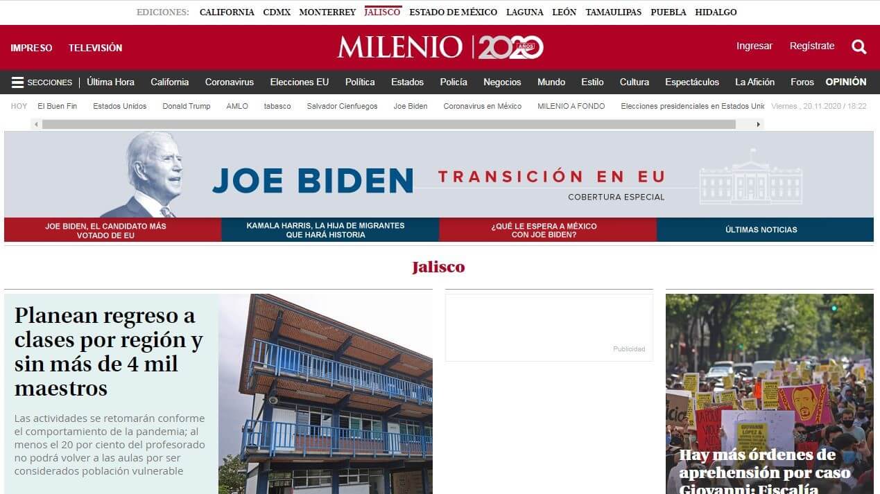 periodicos de jalisco 01 milenio diario jalisco website