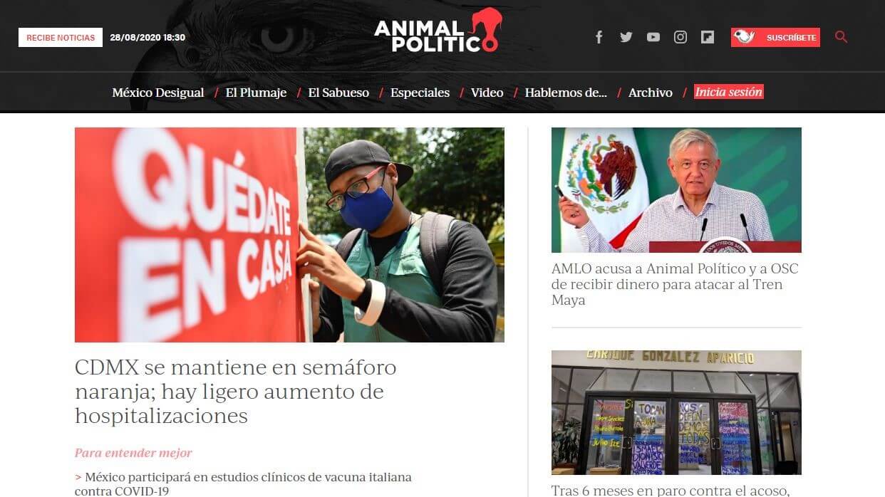 periodicos de mexico 39 animal politico website
