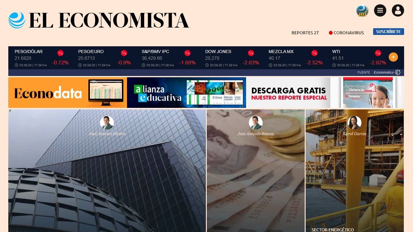 periodicos de mexico 46 el economista website