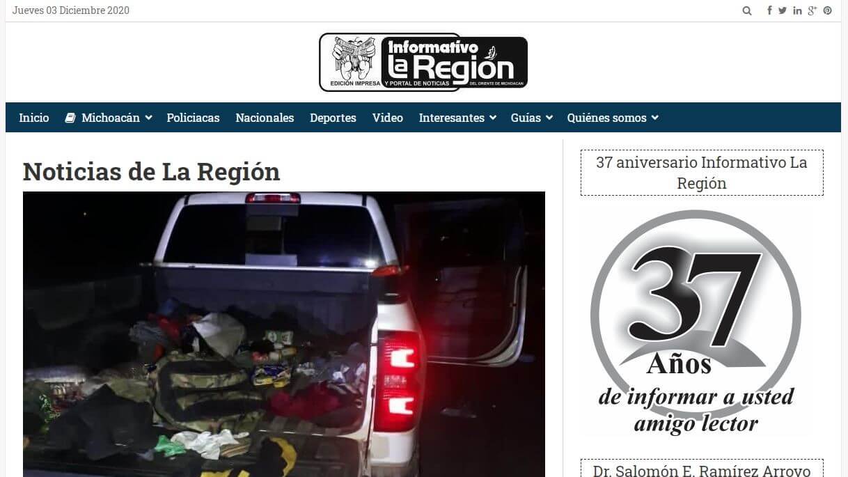 periodicos de michoacan 14 informativo la region website