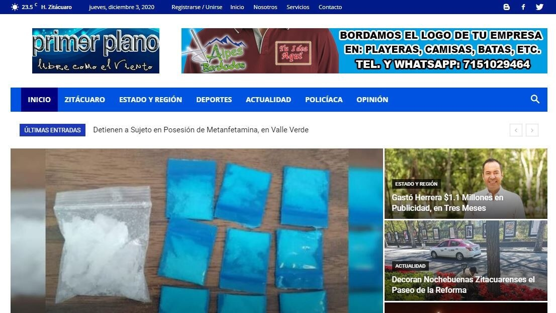 periodicos de michoacan 15 primer plano website