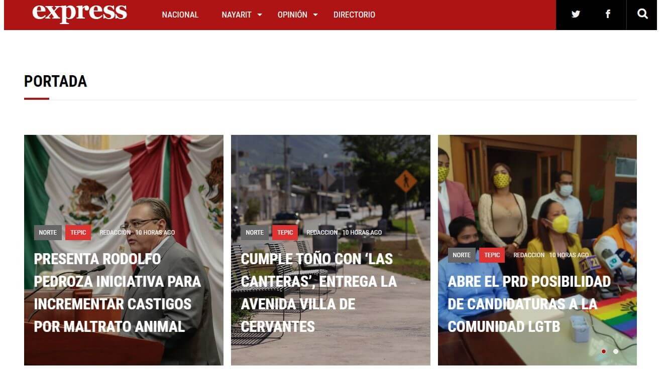 periodicos de nayarit 04 periodico express website