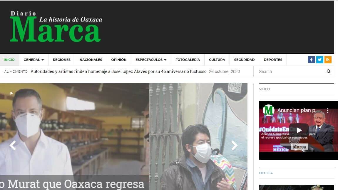 periodicos de oaxaca 05 diario marca website