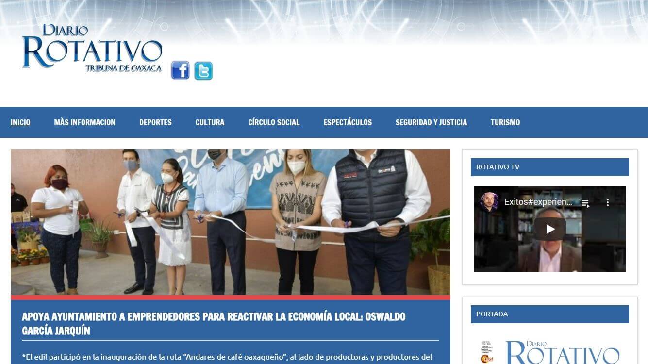 periodicos de oaxaca 06 diario rotativo website