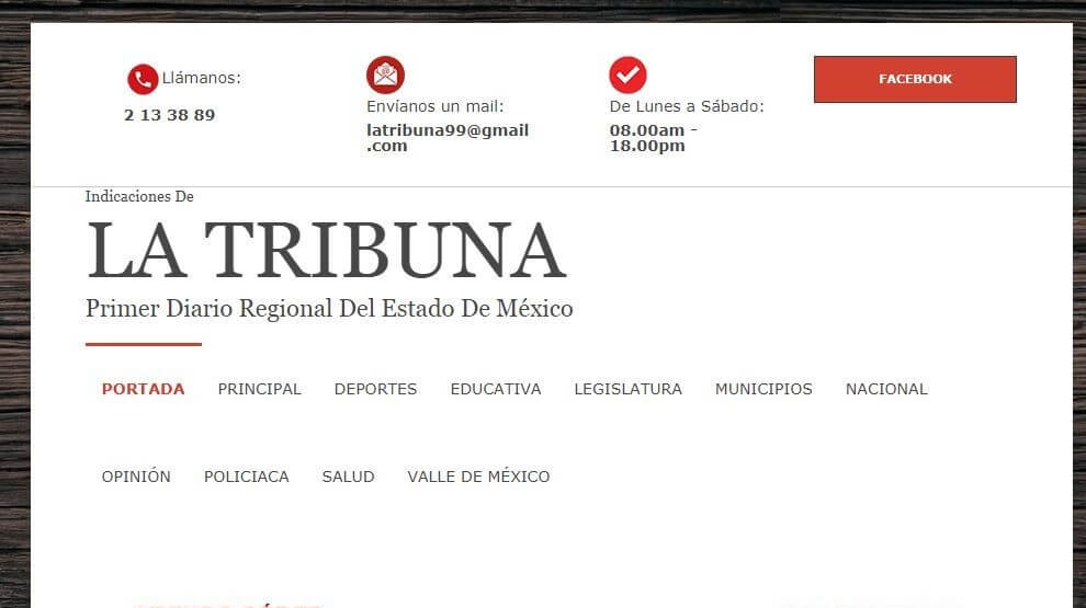 periodicos del estado de mexico 07 la tribuna website