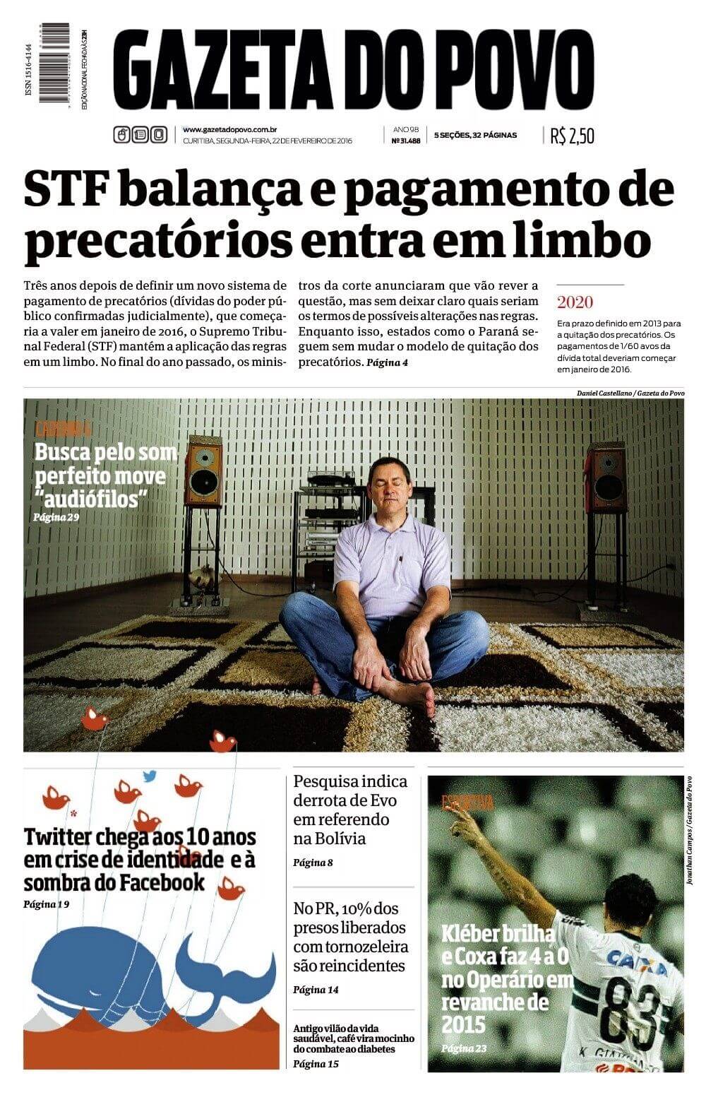 Brazil newspapers 15 ‎Gazeta do Povo